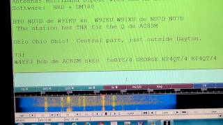 FLDIGI Tutorial How to decode BPSK31 Digital signals [upl. by Dygert]