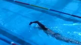 Total Immersion Long Axis Warm up with FistGloves שחייה [upl. by Haland391]