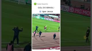 GOL DO BRASIL  ⚽ IGOR JESUS  BRASIL X CHILE [upl. by Ahtram]