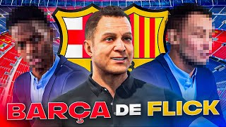 RECONSTRUIMOS EL FC BARCELONA CON FLICK MODO CARRERA REALISTA [upl. by Wiley]