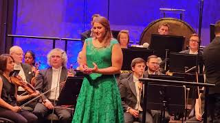 Lise Davidsen Tosca Vissi darte Aalborg 19 august 2023 Uddrag [upl. by Johathan]