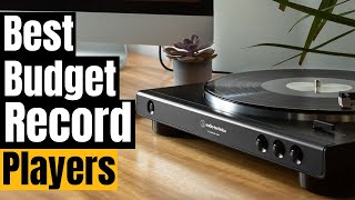 Best Budget Record Players 2024 Upgrade Your Vinyl Listening Experience [upl. by Ajnek]