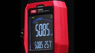 TASI TA632A LCD Digital Light Meter Mini Digital Lux Meter Handheld Illuminometer Luminometer [upl. by Llehcram]