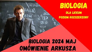 Biologia Arkusz maturalny  maj 2024 Omówienie [upl. by Iznekcam847]