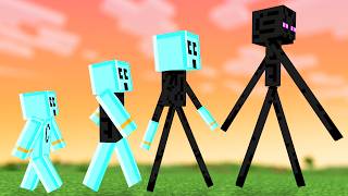 Evolving as an Enderman in Minecraft [upl. by Ahpla]