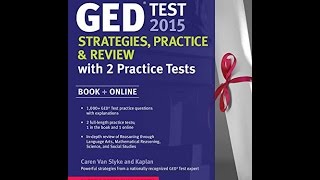 Kaplan GED Test Book [upl. by Shriner]