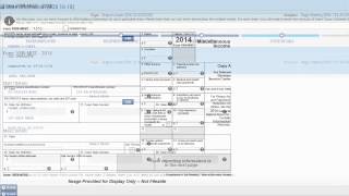 Correct an Accepted 1099 Form [upl. by Ahsot]