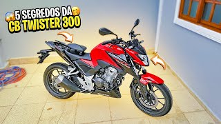 5 SEGREDOS NA CB TWISTER 300 [upl. by Occor]