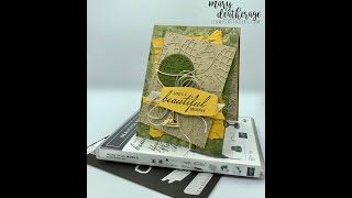 Beautiful World Journey Fun Fold Card Tutorial [upl. by Annaliese]