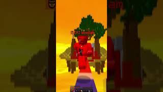 I like how the hits sync with the song minecraft bedwars minemen shorts pvp [upl. by Adan]