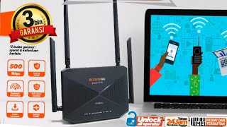 Router Wifi Simcard 4G Terbaik 500Mbps Access Go R4G4A401B Unlock All Operator [upl. by Olimac]