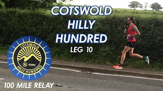 Cotswold Hilly Hundred 2024  Running leg 10 of a 100 mile relay race [upl. by Yatzeck]