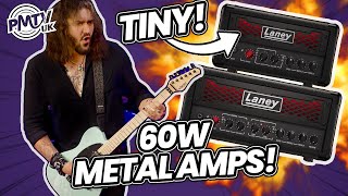 Unbelievable Rock Tone In The Palm Of Your Hand  Laney Ironheart FOUNDRY Mini Amp Heads [upl. by Alrep]