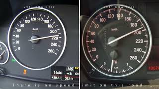 BMW 316i F30 vs BMW 320i E92 [upl. by Riamo]