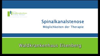 Spinalkanalstenose – Möglichkeiten der Therapie [upl. by Ymia]