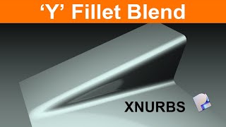 Plasticity 3d  Y Fillet Blend [upl. by Nerad]