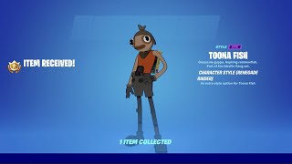 Fortnite Unlocking Toona Fish Renegade Raider [upl. by Ynnod]