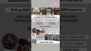 İskeçe Azınlık Lisesi geleneksel kermes günleri başlıyor [upl. by Aicatsal540]