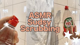 Satisfying Sudsy Sponge Scrub Cleaning ASMR [upl. by Cirde]