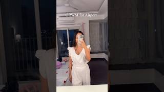 GRWM for Airport ✈️✨🌷🥹 first time boarding flight  Gulguli Singh ytshorts ashortaday shortvideo [upl. by Ellinnet537]