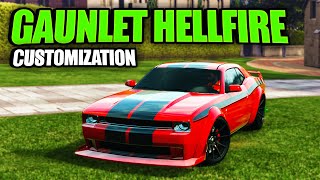 Bravado Gauntlet Hellfire Customization amp Review GTA Online [upl. by Noeled891]