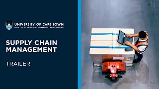 UCT Supply Chain Management Online Short Course  Trailer [upl. by Drarig]