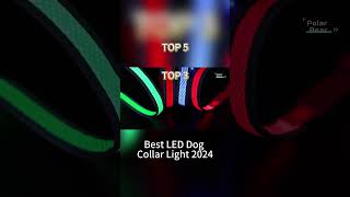 TOP 5 Best LED Dog Collar Light 2024 [upl. by Kcirdderf]