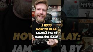 Jambalaya by Hank Williams  Guitar Lesson Easy guitarlesson guitartutorial guitar [upl. by Ames]