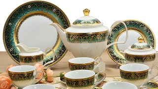 Wholesale ceramic dinnerware sets manufacturers with good price  KAROSA [upl. by Smoot]