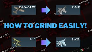 How To Grind FAST In War Thunder  How I Grinded the Russian tech tree in just 2 weeks [upl. by Saylor478]