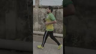 Morning Walk Exercise  Morning Running  Half Marathon Training shorts running run halfmarathon [upl. by Zanas]