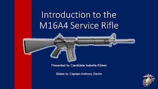 Introduction to the M16A4 Service Rifle [upl. by Ysus]