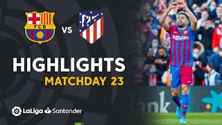 Resumen de FC Barcelona vs Atlético de Madrid 42 [upl. by Sara-Ann]