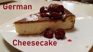 German Cheesecake no base Recipe [upl. by Tiloine30]