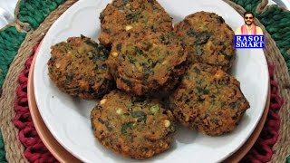 Basale Soppina Vade  Malabar Spinach Fritters  another delight from Malnad region of Karnataka [upl. by Luhar600]