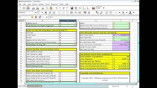 Gnumeric loan analysis  MS Excel replacement gnumeric spreadsheet loananalysis [upl. by Ramos]