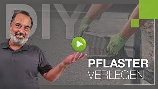 Pflastersteine verlegen  DO IT YOURSELFAnleitung [upl. by Wiley]