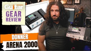 Donner Arena 2000 MultiEffects Pedal  Review  Guitar Interactive [upl. by Rois799]