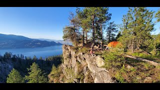 HikingCamping at Pauls Landing Peachland BC [upl. by Bubb]