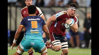 MATCH HIGHLIGHTS  Round 8 Queensland Reds v Moana Pasifika Super Rugby Pacific [upl. by Nidroj324]