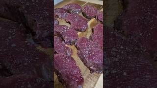 Venison Steaks from Backstrap  Quick and Easy Deer Steak Turtorial  How to Cook Venison Backstrap [upl. by Rawdon]