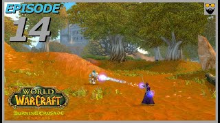 Lets Play World of Warcraft TBC Classic  Human Mage  Part 14  Gameplay Walkthrough [upl. by Ahsekin]