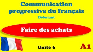 Communication Progressive du Francais A1  Unité 6 [upl. by Aser976]