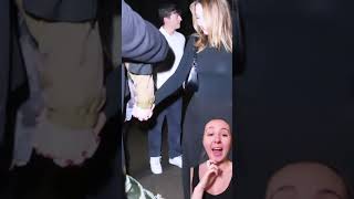 Pete Davidson amp Madelyn Cline PDA caught on camera at SNL after party👀 petedavidson madelyncline [upl. by Malas]