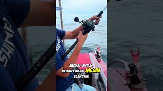 Rod with battery di Malaysia seaborg beastmaster leobritz forcemaster shimano daiwa [upl. by Avril]