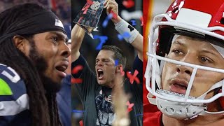 The Last Play From Every Super Bowl Tom Brady Has Won [upl. by Cordi]