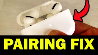 Fix Airpods Pro Wont Connect issues  AirPods Pro Not Connecting 2021 [upl. by Rollins]