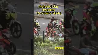 Motociclistas invaden Periférico Norte 😨🏍️ [upl. by Rabkin495]