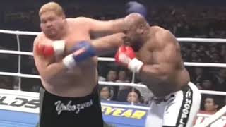 Bob Sapp vs Taro Akebono MMA KNOCKOUT Fight HD [upl. by Dexter730]