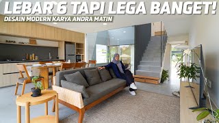 Rumah Open Space Lebar 6 Meter Sva Casa Sawangan [upl. by Viridi]